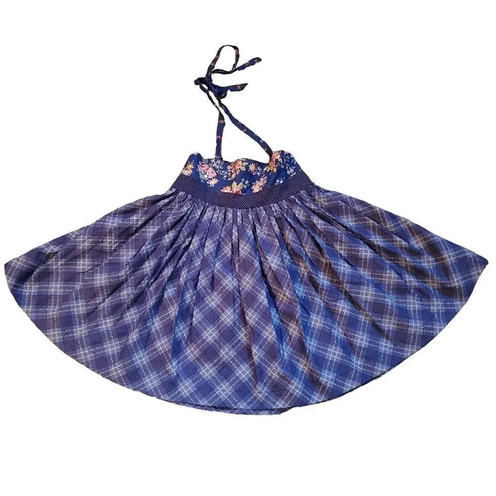 CUSTOM Girls Halter Floral Dress-Size 2/3
